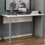 Письменный стол Ferrum-decor Курт 75x140x60 серый ДСП Белое 16мм (FRD-101847)