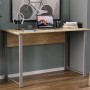 Письменный стол Ferrum-decor Курт 75x140x70 серый ДСП Дуб Сонома 16мм (FRD-101878)