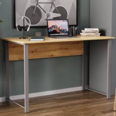 Комп'ютерний стіл Ferrum-decor Курт 75x140x70 сірий ДСП Дуб Сан-Марино 32мм (FRD-101885)