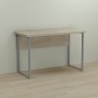 Письменный стол Ferrum-decor Курт 76x120x70 серый ДСП Дуб Сонома 32мм (FRD-101873)