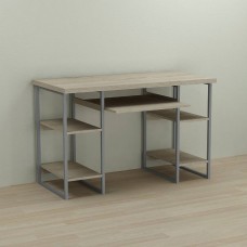Письмовий стіл Ferrum-decor Тім 76x140x70 сірий ДСП Дуб Сонома 32мм (FRD-101903)