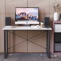 Письменный стол Ferrum-decor Дейв 75x140x60 черный ДСП Белое 16мм (FRD-101983)