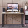 Письменный стол Ferrum-decor Дейв 75x120x70 черный ДСП Дуб Сонома 16мм (FRD-102004)