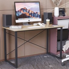 Письмовий стіл Ferrum-decor Дейв 75x140x70 чорний ДСП Дуб Сонома 16мм (FRD-102014)