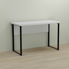 Письмовий стіл Ferrum-decor Курт 76x140x70 чорний ДСП Біле 32мм (FRD-102038)