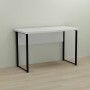 Письменный стол Ferrum-decor Курт 76x100x70 черный ДСП Белое 32мм (FRD-102034)