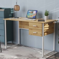 Компьютерный стол Ferrum-decor Дакота 75x140x70 белый ДСП Дуб Сан-Марино16мм (FRD-102129)