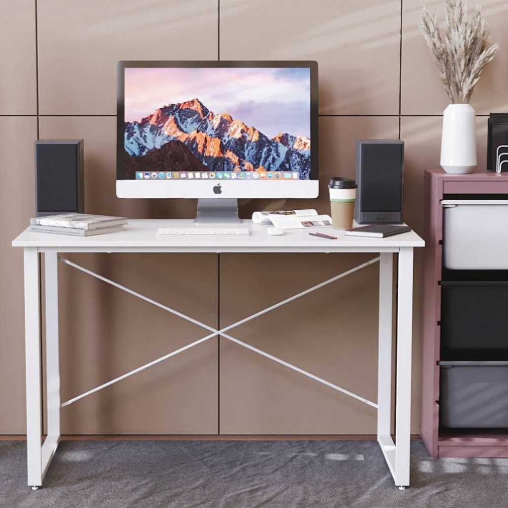 Письменный стол Ferrum-decor Дейв 75x120x60 белый ДСП Белое 16мм (FRD-102146)