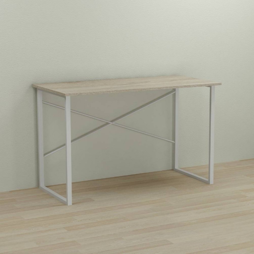 Письменный стол Ferrum-decor Дейв 75x140x60 белый ДСП Дуб Сонома 16мм (FRD-102157)