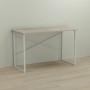 Письменный стол Ferrum-decor Дейв 75x140x60 белый ДСП Дуб Сонома 16мм (FRD-102157)