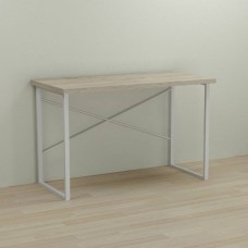 Письмовий стіл Ferrum-decor Дейв 76x120x70 білий ДСП Дуб Сонома 32мм (FRD-102182)