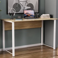 Письмовий стіл Ferrum-decor Курт 75x140x70 білий ДСП Дуб Сонома 16мм (FRD-102247)