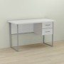 Письменный стол Ferrum-decor Дакота 76x120x60 серый ДСП Белое 32мм (FRD-102315)