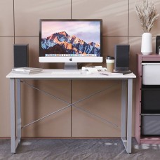 Письмовий стіл Ferrum-decor Дейв 75x120x60 сірий ДСП Біле 16мм (FRD-102368)