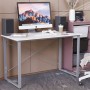 Письменный стол Ferrum-decor Дейв 75x120x70 серый ДСП Белое 16мм (FRD-102398)