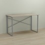 Письменный стол Ferrum-decor Дейв 75x140x70 серый ДСП Дуб Сонома 16мм (FRD-102409)