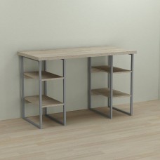 Письмовий стіл Ferrum-decor Карен 76x140x70 сірий ДСП Дуб Сонома 32мм (FRD-102454)