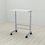 Стол приставной Ferrum-decor Амиго 62x60x40 металл Серый ДСП Белое 16мм (FRD-102540)