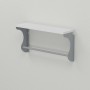 Полка настенная Ferrum-decor Юзиби 270x700x150 металл Серый ДСП Белое 16 мм (FRD-102709)
