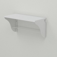 Настінна полиця Ferrum-decor Комфі 260x700x240 метал Білий ДСП Біле 16 мм (FRD-102765)