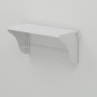 Настінна полиця Ferrum-decor Комфі 260x700x240 метал Білий ДСП Біле 16 мм (FRD-102765)
