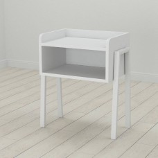 Тумба модульна Ferrum-decor Джузі 540x450x320 метал Білий ДСП Біле 16 мм (FRD-102975)