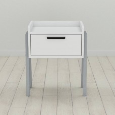 Тумба модульна Ferrum-decor Бетті 540x450x320 метал Сірий ДСП Біле 16 мм (FRD-102997)