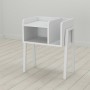 Тумба модульна Ferrum-decor Амелі 540x450x320 метал Білий ДСП Біле 16 мм (FRD-103011)