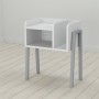 Тумба модульная Ferrum-decor Амели 540x450x320 металл Серый ДСП Белое 16 мм (FRD-103017)
