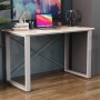 Письменный стол Ferrum-decor Драйв 750x1400x600 Серый металл ДСП Дуб Сан-Марино 16 мм (FRD-103137)