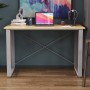 Письменный стол Ferrum-decor Драйв 750x1000x600 Серый металл ДСП Дуб Артизан 16 мм (FRD-103099)