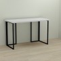 Письменный стол Ferrum-decor Ханна 76x120x70 черный ДСП Белое 32мм (FRD-103516)