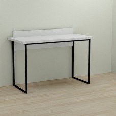 Письмовий стіл Ferrum-decor Скай 76x140x70 чорний ДСП Біле 32мм (FRD-103666)