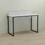 Письменный стол Ferrum-decor Скай 75x100x60 черный ДСП Белое 16мм (FRD-103611)