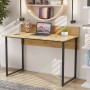 Компьютерный стол Ferrum-decor Скай 75x140x70 черный ДСП Дуб Сан-Марино 16мм (FRD-103664)