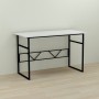 Письменный стол Ferrum-decor Раян 75x100x60 черный ДСП Белое 16мм (FRD-103671)