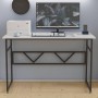 Письменный стол Ferrum-decor Раян 75x100x60 черный ДСП Белое 16мм (FRD-103671)