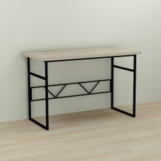 Письмовий стіл Ferrum-decor Райан 76x120x70 чорний ДСП Дуб Сонома 32мм (FRD-103717)