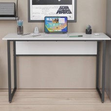 Письмовий стіл Ferrum-decor Коді 75x140x70 чорний ДСП Біле 16мм (FRD-103781)