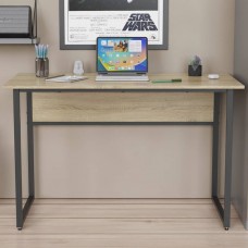 Письмовий стіл Ferrum-decor Коді 75x140x70 чорний ДСП Дуб Сонома 16мм (FRD-103782)