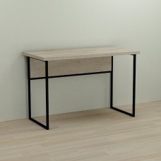Письмовий стіл Ferrum-decor Коді 76x140x70 чорний ДСП Дуб Сонома 32мм (FRD-103787)