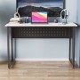 Письменный стол Ferrum-decor Майк 75x100x70 черный ДСП Белое 16мм (FRD-103877)