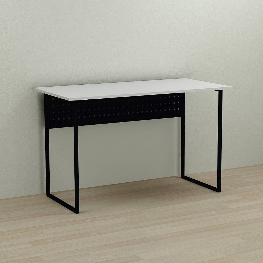Письменный стол Ferrum-decor Майк 75x100x70 черный ДСП Белое 16мм (FRD-103877)