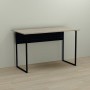 Письменный стол Ferrum-decor Майк 75x100x60 черный ДСП Дуб Сонома 16мм (FRD-103848)