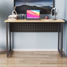 Компьютерный стол Ferrum-decor Майк 75x140x70 черный ДСП Дуб Сан-Марино 16мм (FRD-103900)