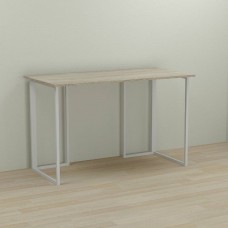 Письмовий стіл Ferrum-decor Ханна 75x140x70 білий ДСП Дуб Сонома 16мм (FRD-104041)