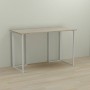 Письменный стол Ferrum-decor Ханна 75x120x60 белый ДСП Дуб Сонома 16мм (FRD-104001)