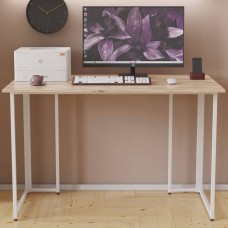 Компьютерный стол Ferrum-decor Ханна 75x100x60 белый ДСП Дуб Сан-Марино 16мм (FRD-103993)