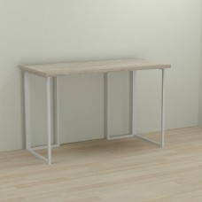 Письмовий стіл Ferrum-decor Ханна 76x140x70 білий ДСП Дуб Сонома 32мм (FRD-104046)