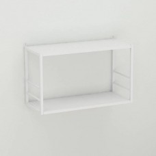 Книжкова полиця універсальна Ferrum-decor Стім 1 38x63x26 білий ДСП Біле 16мм (FRD-104091)